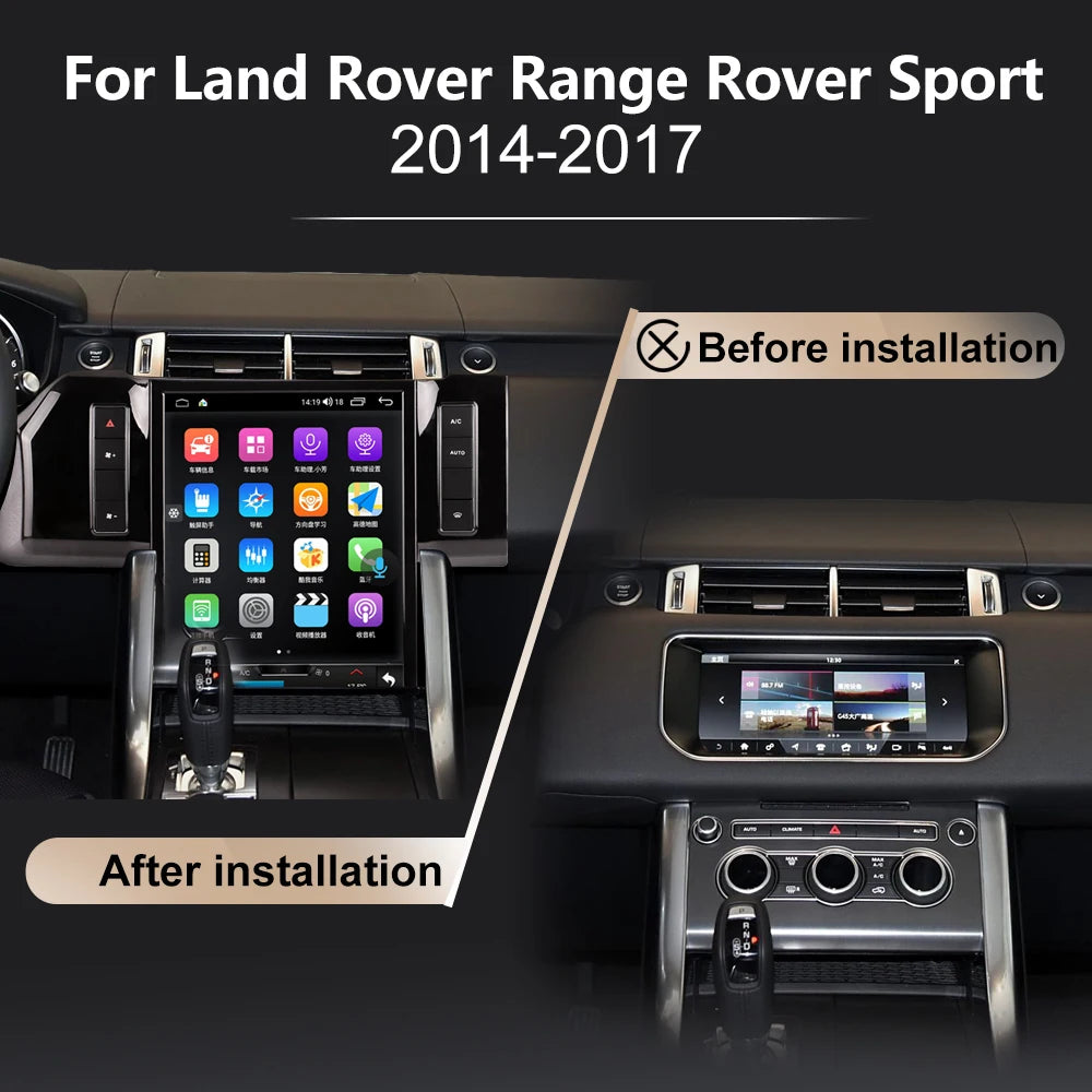 15”Carplay Android Car For Radio Range Rover Sport 2014-2017 Stereo Upgrade Touch Screen Android Auto GPS
