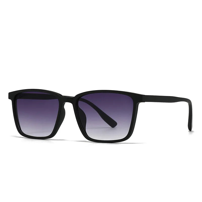 JNPCXI New Fashion Square Sunglasses Women Shades UV400 Green Leopard Retro Rivets Men Trending Sun Glasses Shades UV400