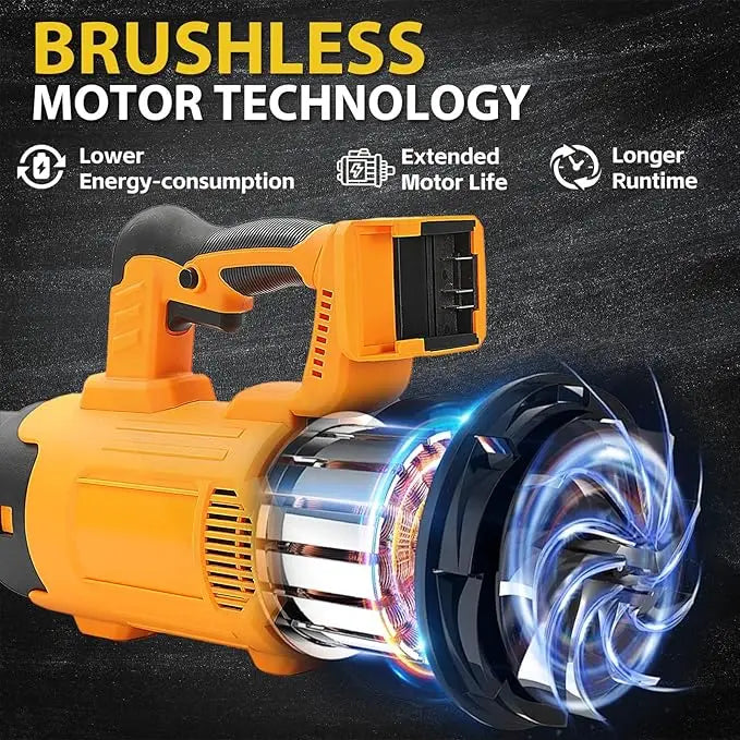 [No battery] For Dewalt 20V Cordless Leaf Blower for Snow Removal Yard Lawn Care