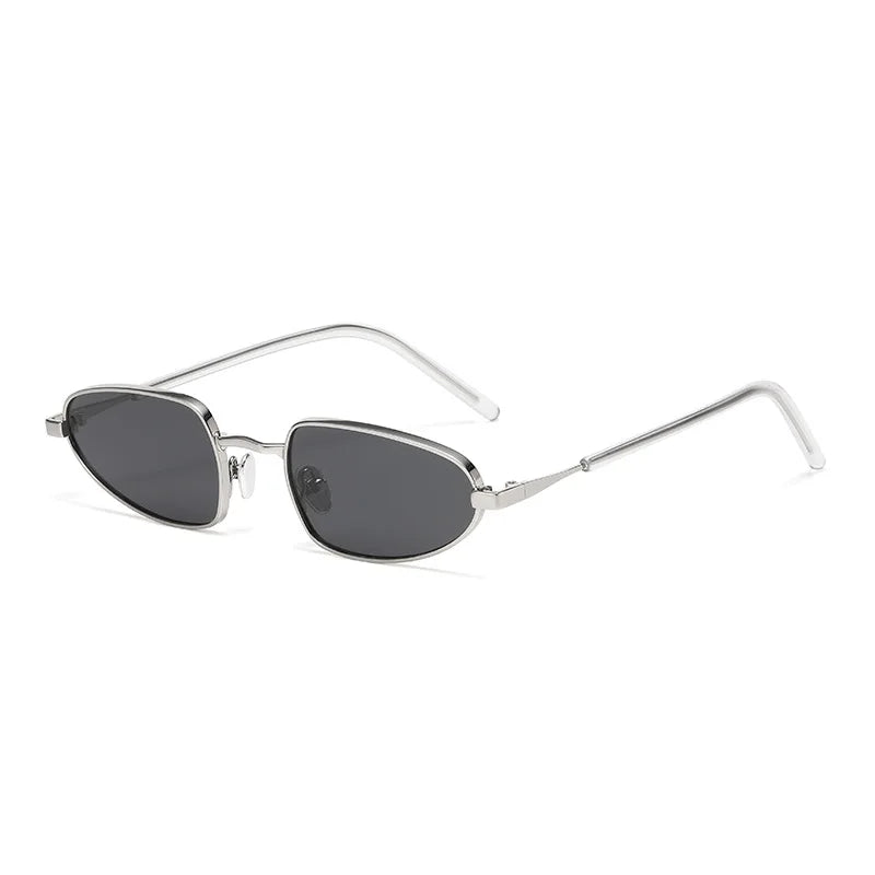 JNPCXI New Quality Ins Popular Fashion Cat Eye Women Sunglasses Shades UV400 Black Retro Candy Color Men Sun Glasses