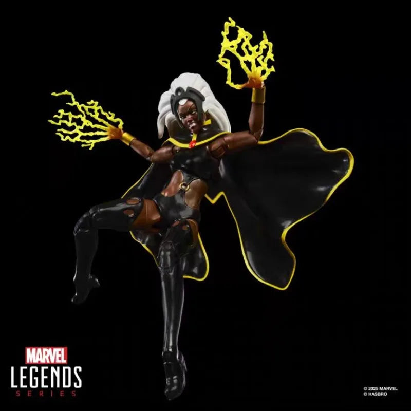 Original Hasbro MARVEL Legends Series Wolverine and Storm (X-Men '97) Anime Figure Toys Ornaments Collection