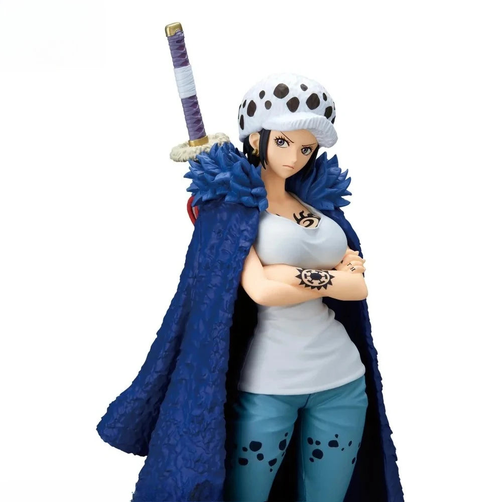 【IN STOCK】Original Banpresto Glitter&Glamours One Piece Trafalgar D. Water Law Change Ver. 23cm Figure Collectible Model
