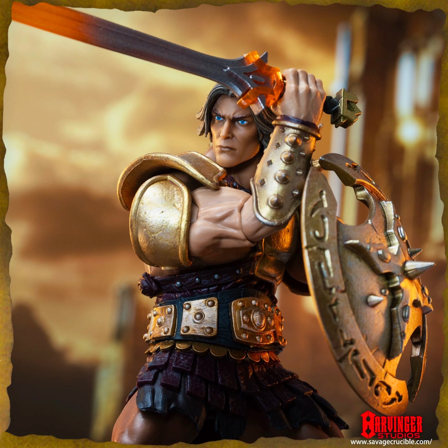 1/12 7inch Action Figure Savage Crucible Wave 2 Whoman Barbarian Anime Model