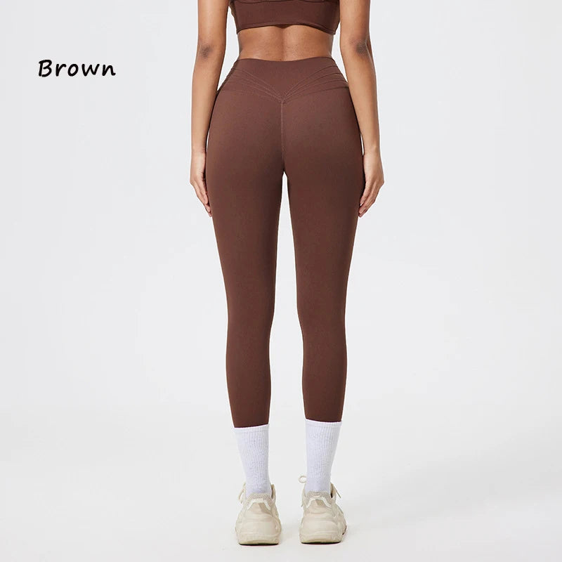 DIAS FIT JOY  Yoga Pants Fitness Women Cycling Gym Seamless Tights Sports Leggings High Waist Sexy Trousers Workout Sports Wear