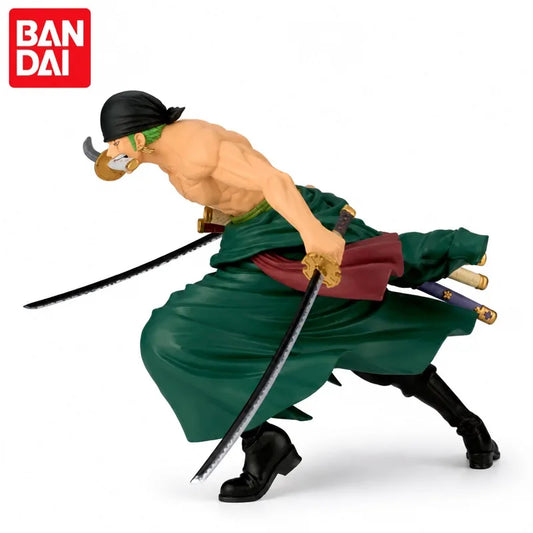 Special OfferIn Stock Bandai Original Banpresto One Piece Roronoa Zoro Action Figure Mol Doll Brand New Boxed Anime Characters T