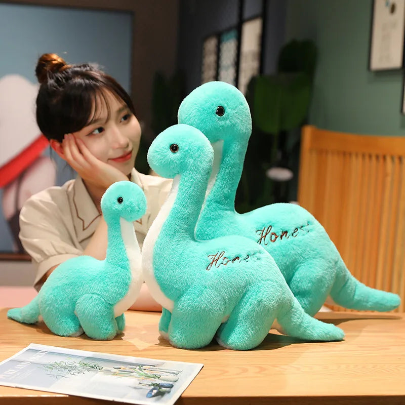 Cartoon Simulation Dinosaur Plush Toy Tyrannosaurus Rex Stuffed Soft Triceratops Cute Doll Toys for Kids Boys Girls Babys Gifts