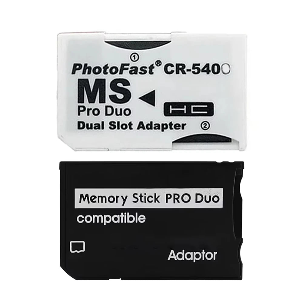TF to MS Pro Duo Adapter, SD Card Converter for Sony PSP 1000/2000/3000 Gaming