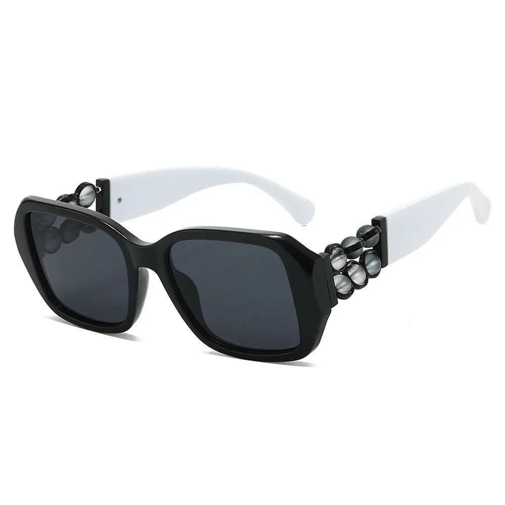 JNPCXI 2026 Women Luxury Sunglasses with Rhinestones Decoration Large Frame Wrap Designer Gift for Mother Fashion Glasses