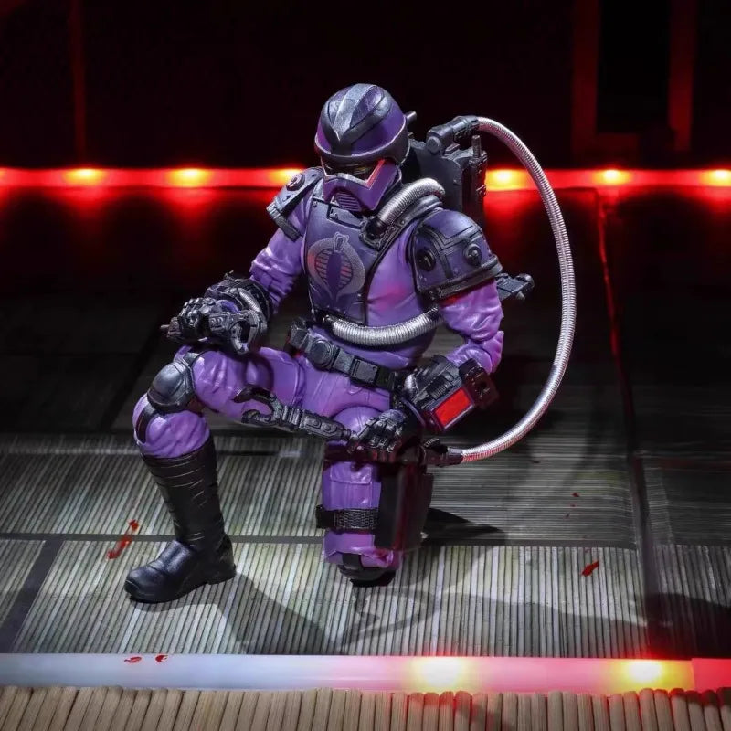 Original Hasbro G.I. Joe Classified Series 117 Cobra Techno Viper Action Figure Collection Toys Model