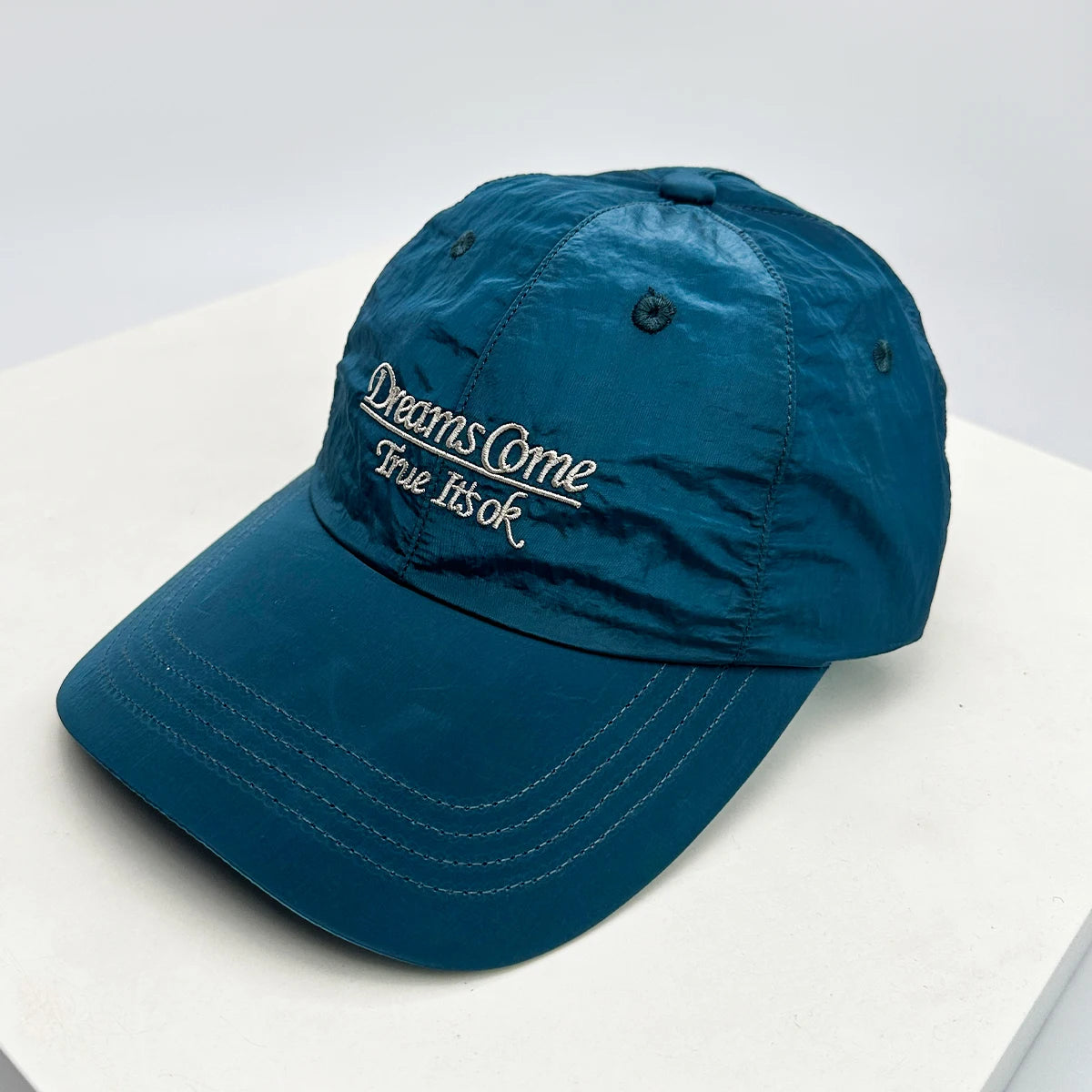 New Unisex Korean Quick Drying Embroidered Letters Baseball Hats Breathable Outdoor Sunshade Peaked Caps Versatile Fashion ins
