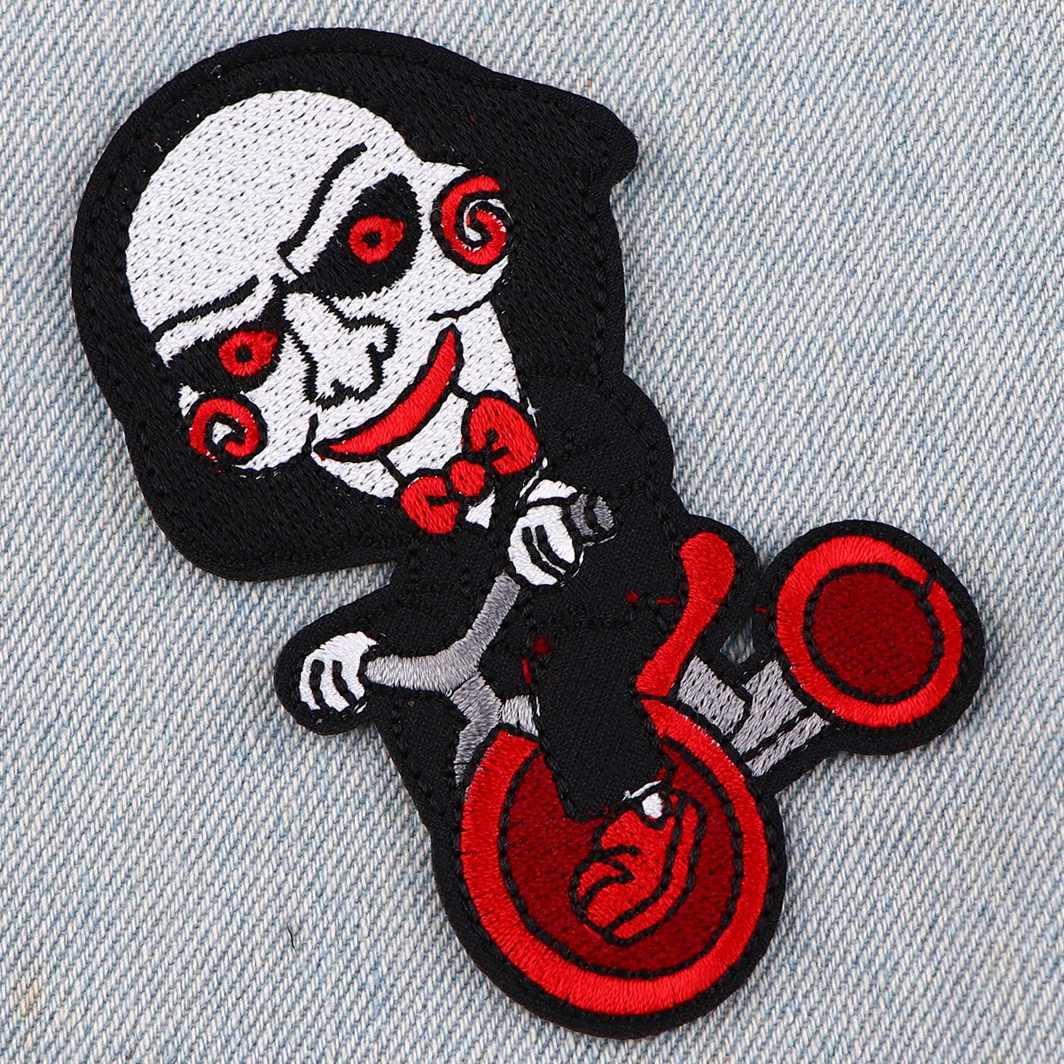 Horror Things Embroidery Patches For Clothing Patches For Clothes Halloween DIY Iron on Patch On Clothes Stickers