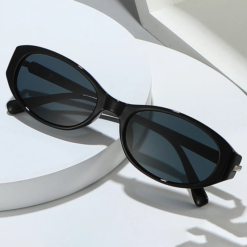 JNPCXI New Vintage Small Cat Eye Sunglasses for Women Trendy Sun Glasses UV400 Fashion Shades Eyewear Summer Sunglasses