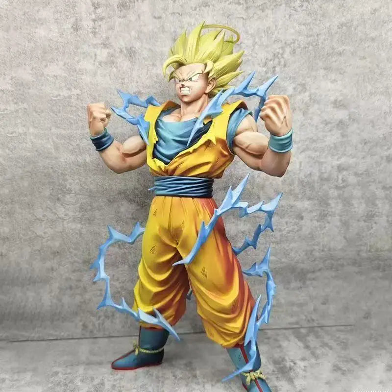 30cm/11.81inch Anime Dragon Ball Ssj2 Son Goku Figures Super Saiyan Goku Action Figure Collection Model Toy Gifts