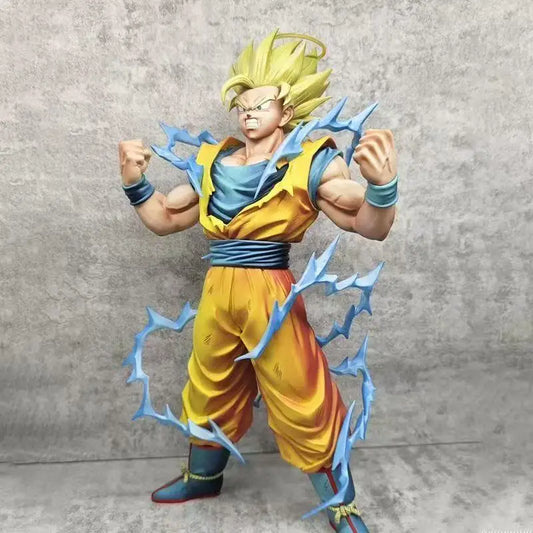 30cm/11.81inch Anime Dragon Ball Ssj2 Son Goku Figures Super Saiyan Goku Action Figure Collection Model Toy Gifts