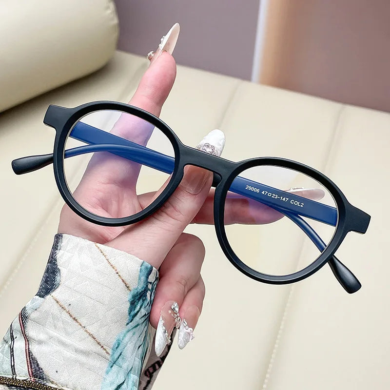 JNPCXI New Retro Square Prescription Glasses Frame Men Rivets Myopia/Hyperopia/Progressive Optical Lens Women Eyewear
