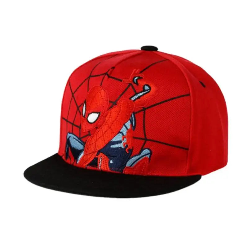 Anime Cartoon Spiderman Hats for Kids Baseball Cap Season Adjustable Caps