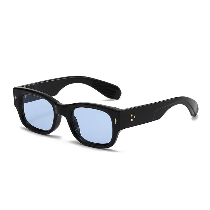 JNPCXI Small Square Sunglasses Men Luxury Brand Design Computer Women Eyeglasses Glasses Frame Vintage Eyewear