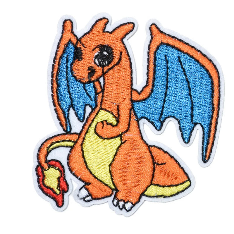 Kawaii Animals Patch Anime Game Embroidered Patches For Clothing DIY Iron on Patches For Clothes Cartoon Patch Stickers