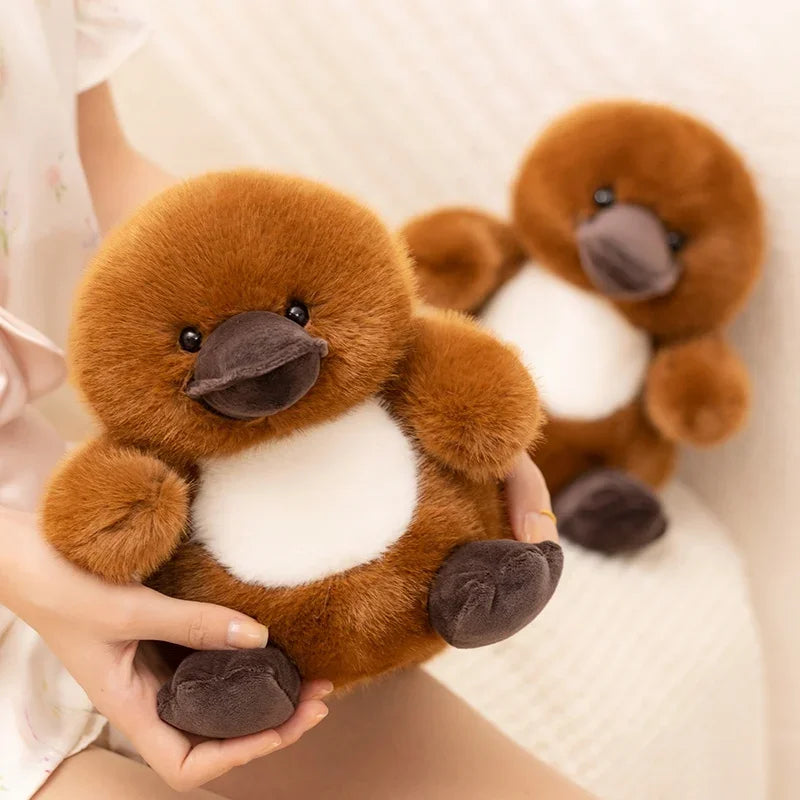 22CM Cute Small Platypus Plush Toys Soft Stuffed Animal Doll Lovely Duckmole Doll for Christmas Xmas Gifts
