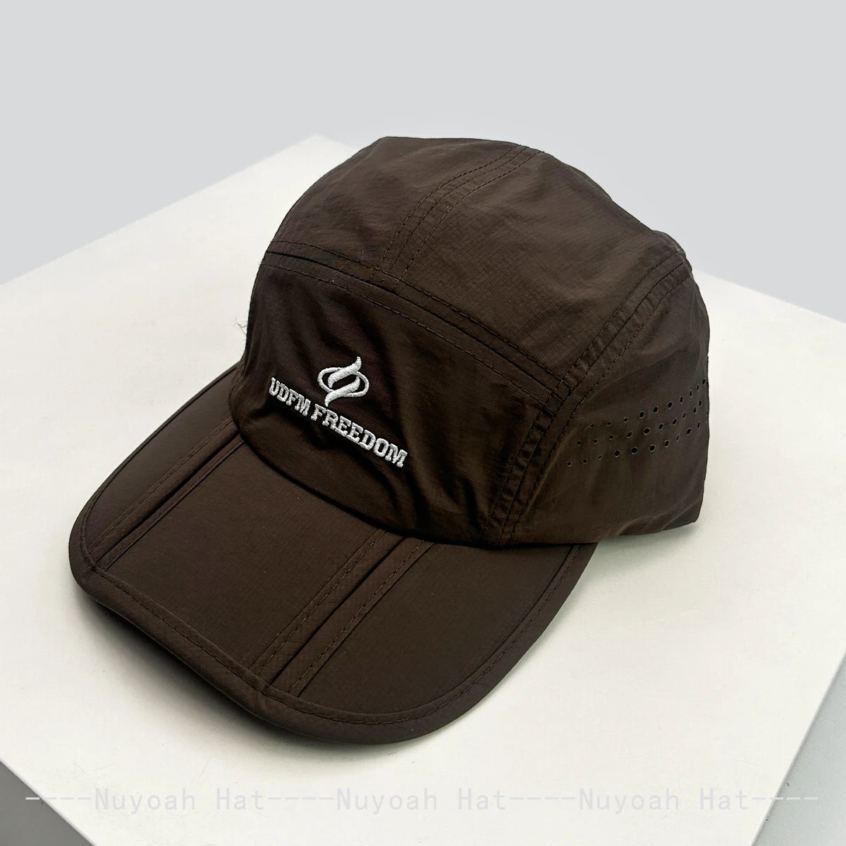 New Men Women Korean Quick Drying Embroidered Letters Baseball Hats Sunshade Foldable Breathable Outdoor Peaked Caps Versatile