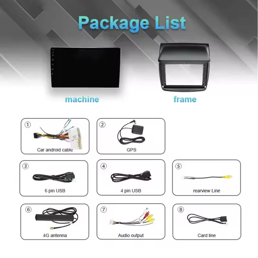 Android 15 For Mitsubishi Pajero Sport 2 2008 - 2017 L200 Triton 2006 - 2014 Android Car Radio Multimedia Video Player stereo BT