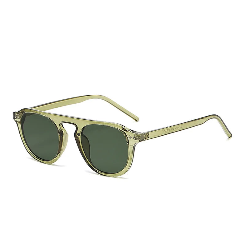 JNPCXI Retro Square Rivets Sunglasses Men Fashion Luxury Shades Trending Women Sun Glasses UV400 Eyewear
