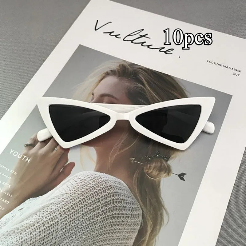 Cat Eye Sunglasses Personality Classic Unisex Vintage Women Glasses