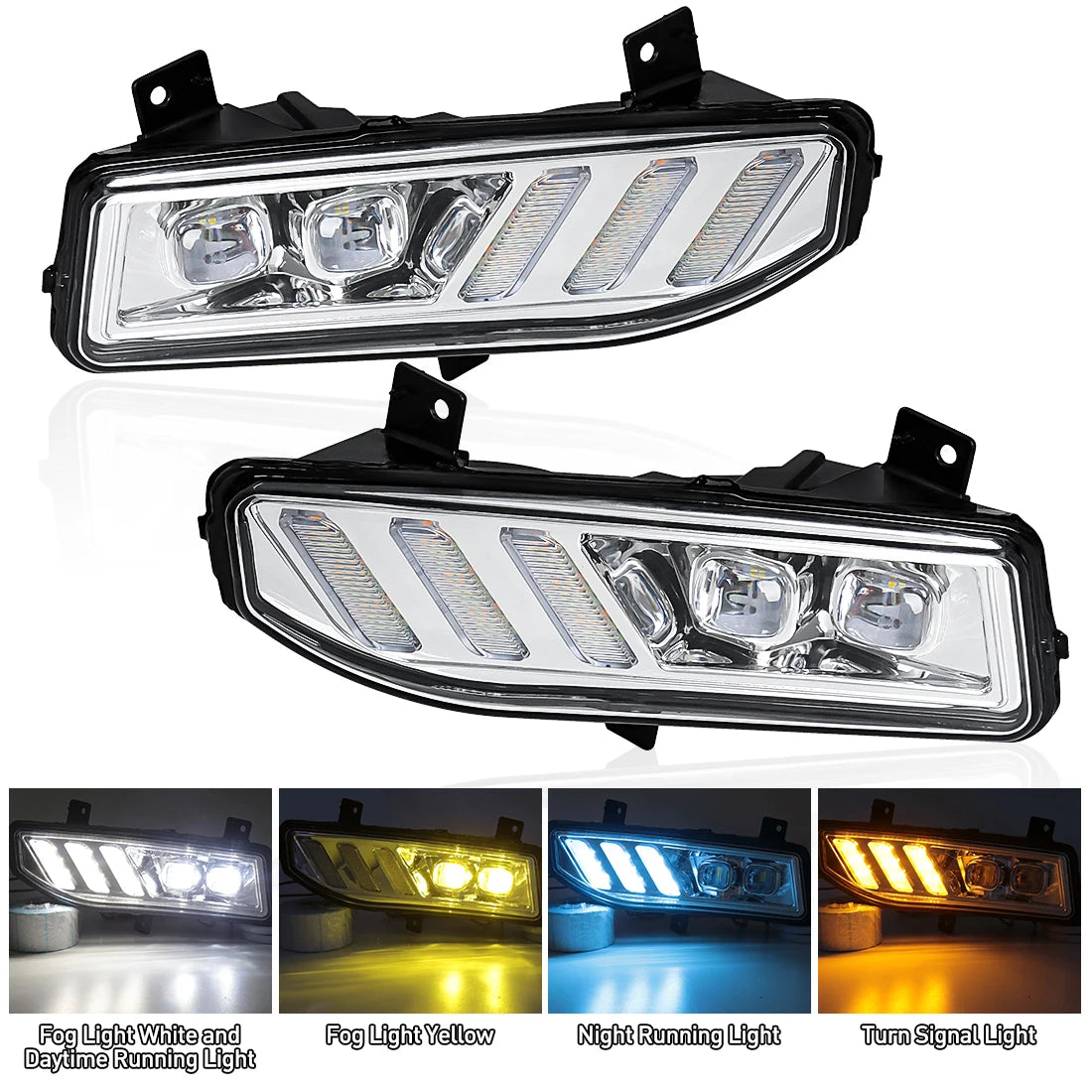 LED Fog lamp Daytime Running Light DRL For Nissan Sentra 2020 Xtrail Rogue Kicks 2017 2018 2019 2020 Qashqai 2019 2020 Headlight