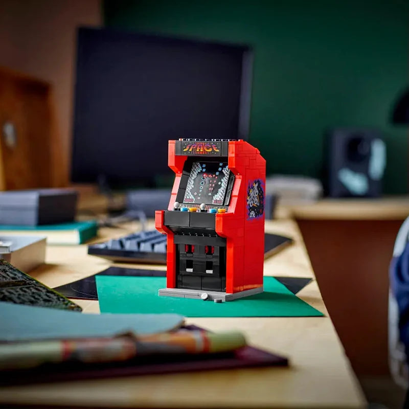 LEGO retro mini arcade game console toy building block model building block Gift