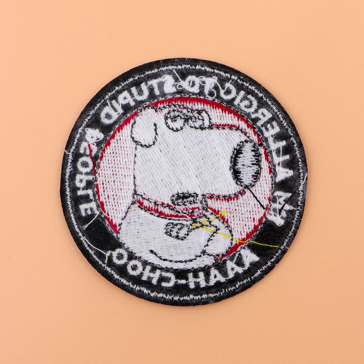 Cartoon Dog Embroidery Patch Iron On Patches for Clothing Thermoadhesive Patches Cute Animal Patches On Clothes Badge DIY Sew