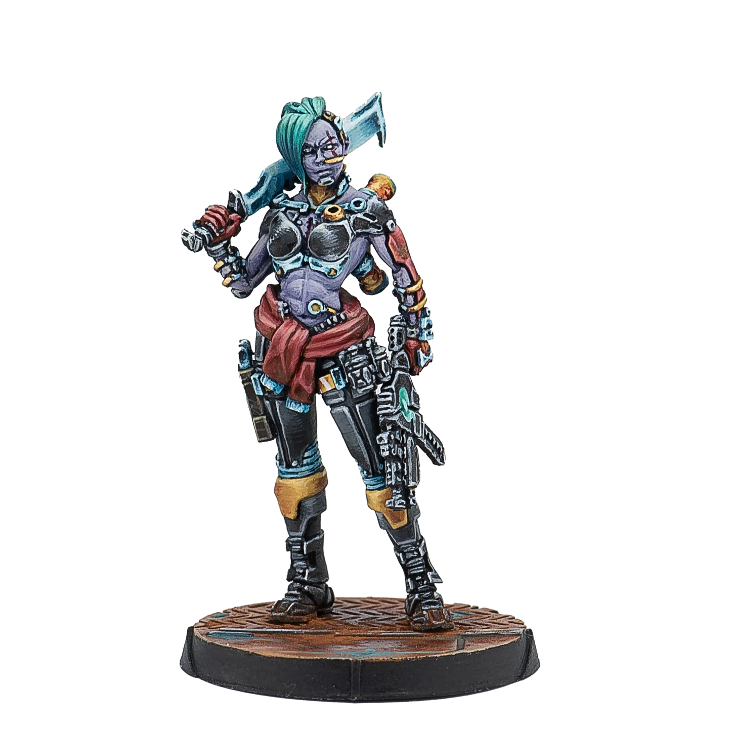 Die-cast Resin Model Assembly Kit, GK, Resin Nomad 4 People, Unpainted (base Included)