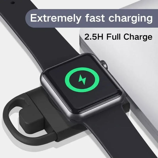 Fast Magnetic Watch Wireless Charger for Apple Watch IWatch 9 8 7 6 5 4 3 SE Ultra Dock Adapter Type C PD USB Portable Charging