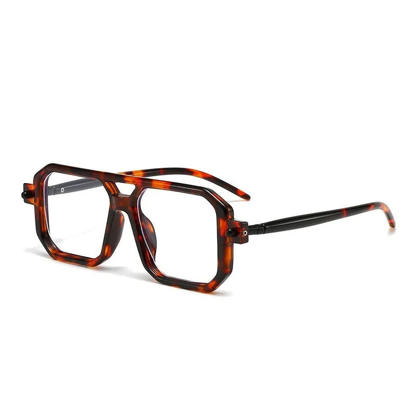 New Cross Border Sunglasses European and American Fashion Street Photography Square Frame Sunglasses