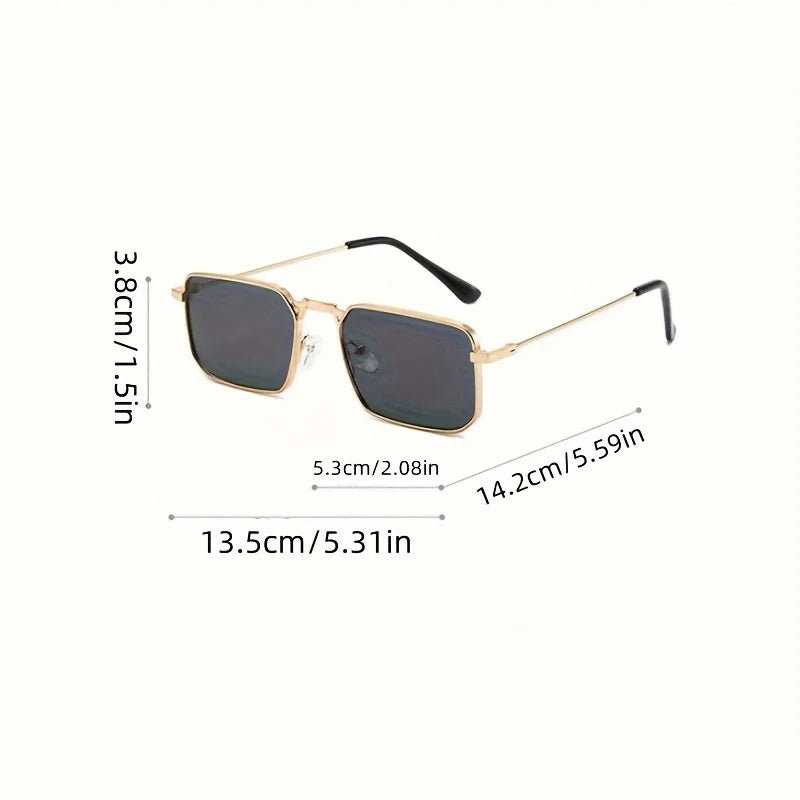 European and American Men's and Women's Fashionable Glasses with Metal Decoration Trend Glasses