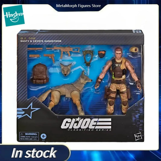 【Pre Sale】Original Hasbro G.I. Joe Classified Series DUSTY / COYOTE SANDSTORM Action Toy Figure Collection Model