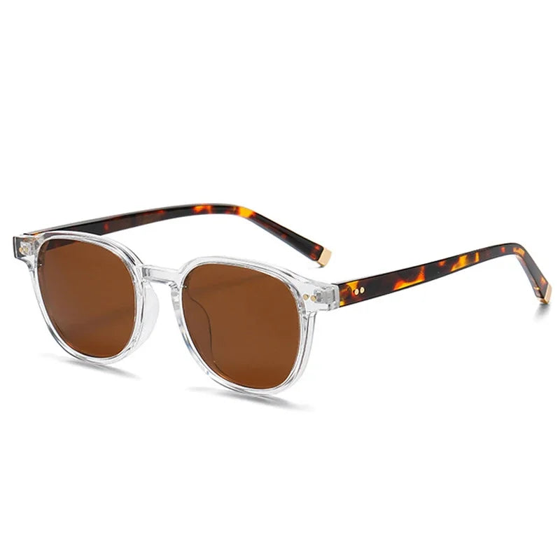 JNPCXI Retro Square Women Polarized Sunglasses Fashion Rivets Decoration Men Punk Driving Sun Glasses Shades UV400