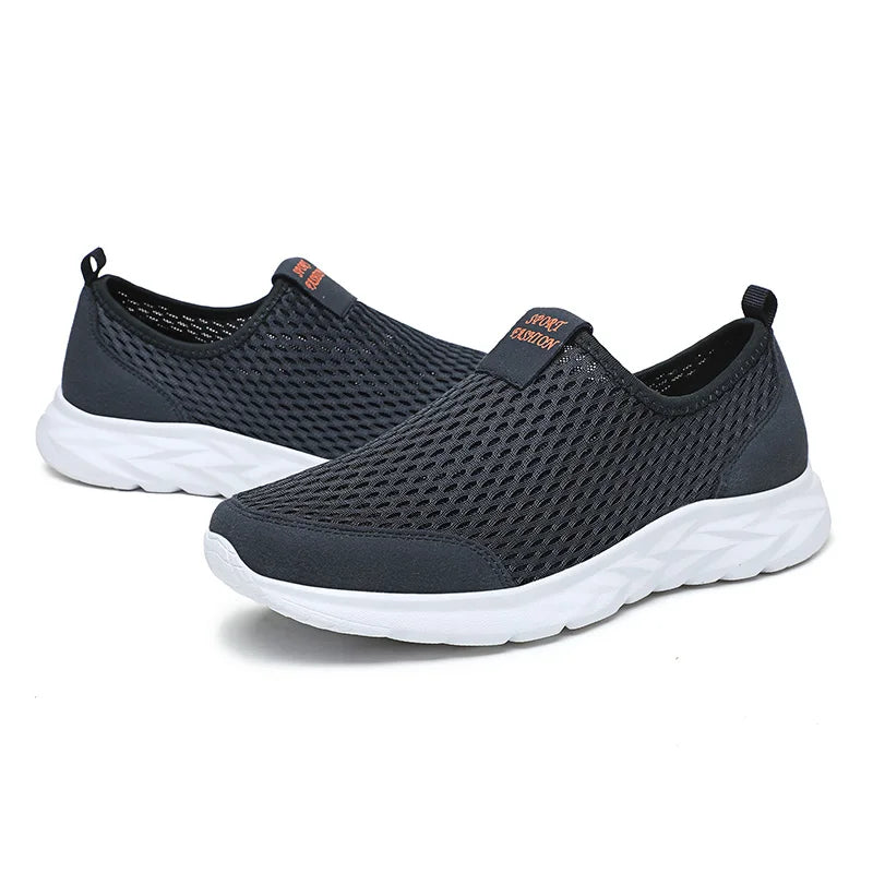 Lightweight Flat Sneakers Men Outdoor Walking Sneakers For Men Summer Large Size 48 Men's Loafers Casual SneaKers Women Male