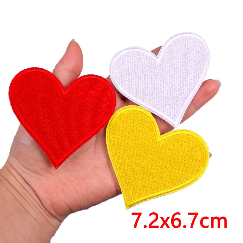 Netherland Oeteldonk Emblem Embroidery Patch Iron On Patches For Clothes DIY Star Heart Carnival For Netherland Embroidery Patch