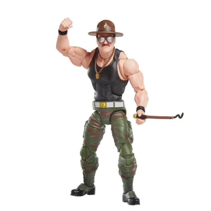 Original Hasbro G.I. Joe GI Joe Classfied Series Sgt Slaughter Action Figure Collection Toys Ornaments