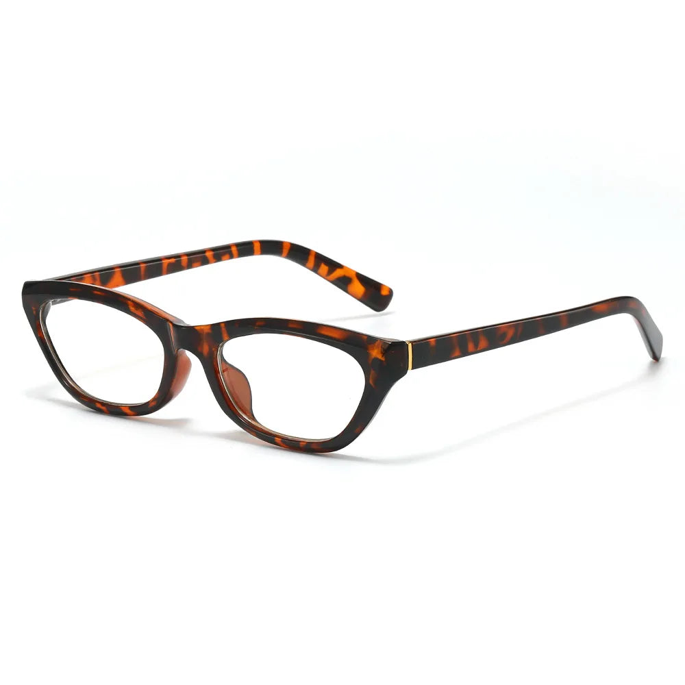JNPCXI New Fashion Candy Color Small Black Tea Cat Eye Women Sunglasses UV400 Retro Men Sun Glasses