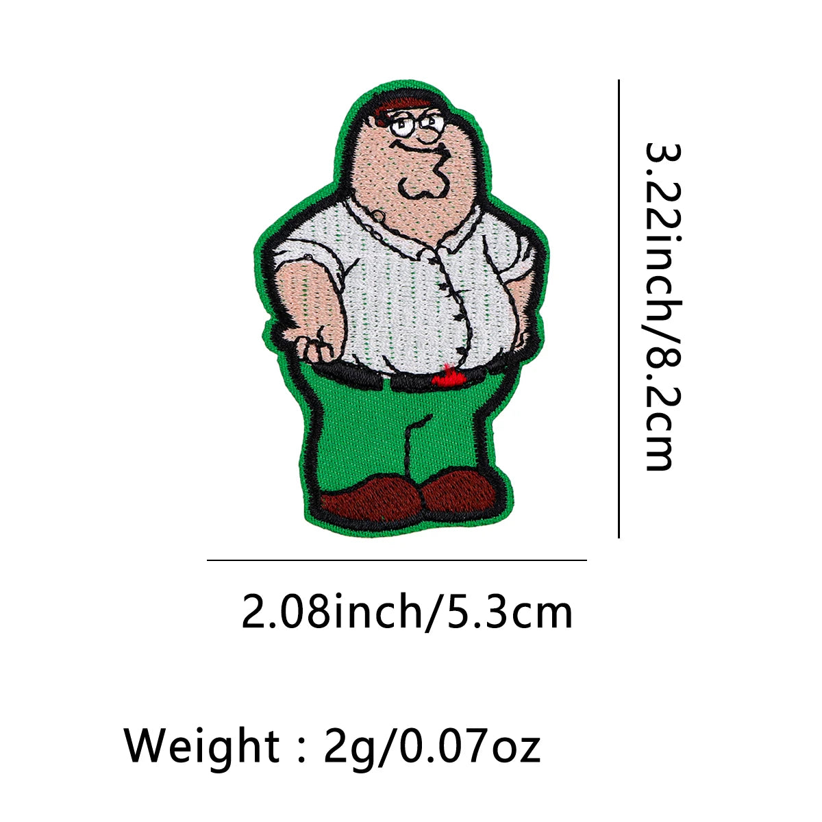 Cartoon Father Iron On Patch Clothes Patch For Clothing Funny Embroidered Patch Garment Apparel Accessories Sewing Stickers