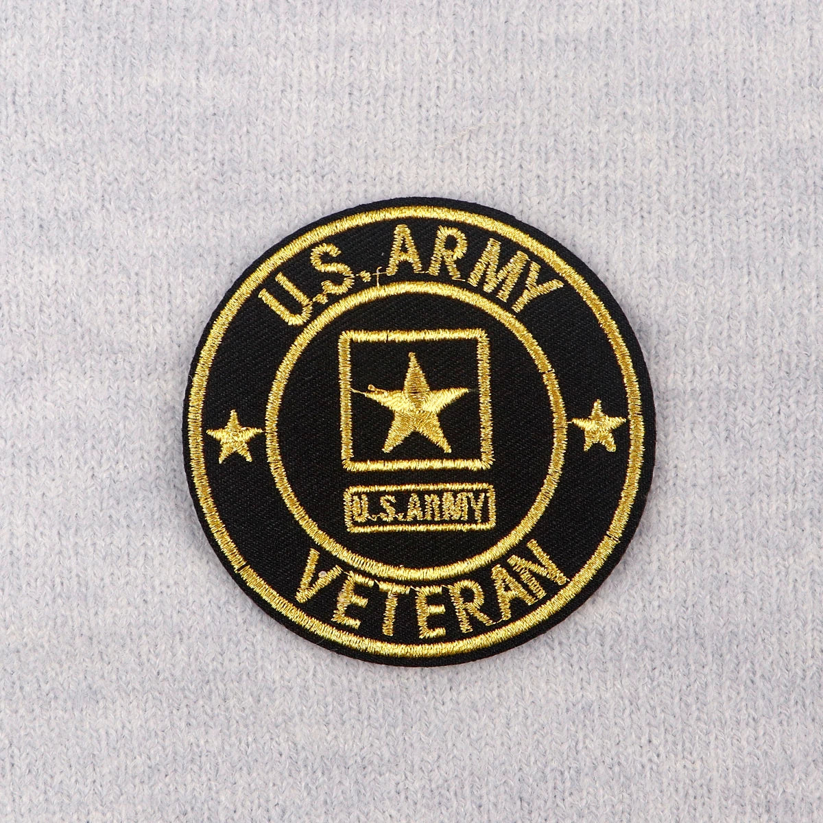 Veteran Vintage Embroidery Patch Iron On Patches For Clothing Thermoadhesive Patches On Clothes DIY Sew Badges