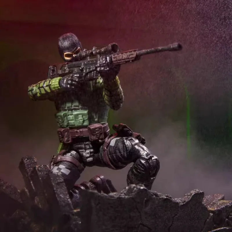 Original Hasbro G.I. Joe Classified Series 164 Night Force Beach Head & Quick Kick Anime Figure Toys Ornaments Collection