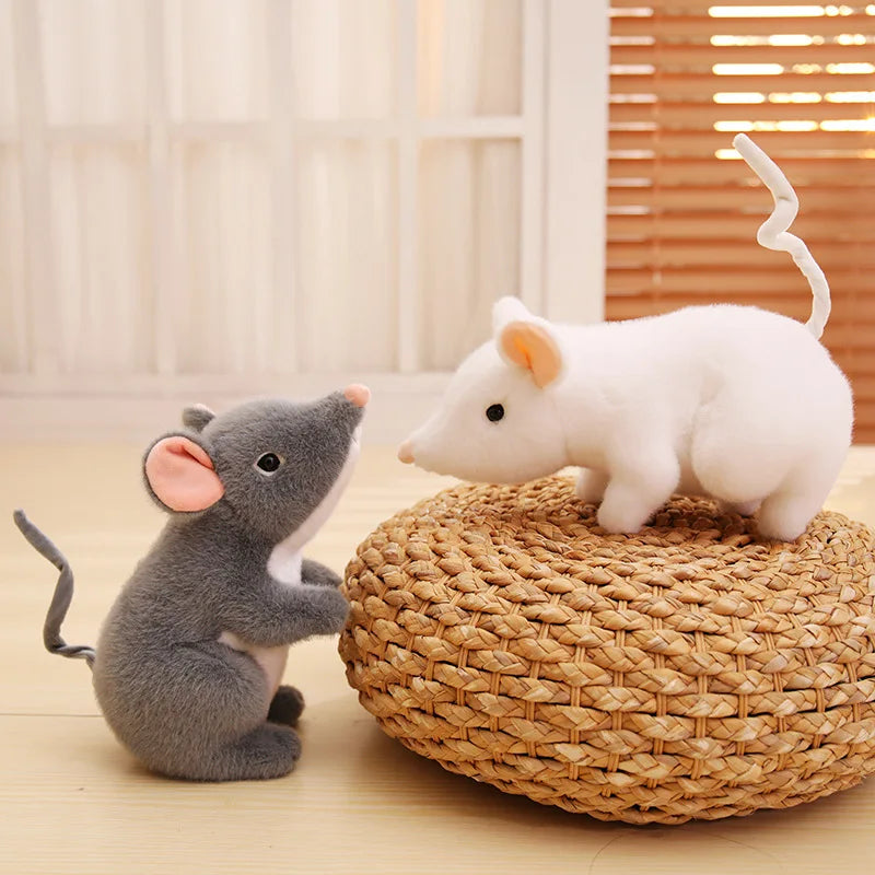 Hot Simulated Mouse Super Soft Plush Mouse Plushy Doll Stuffed Rat Plush Animal Toys for Peluche Mascot Gift
