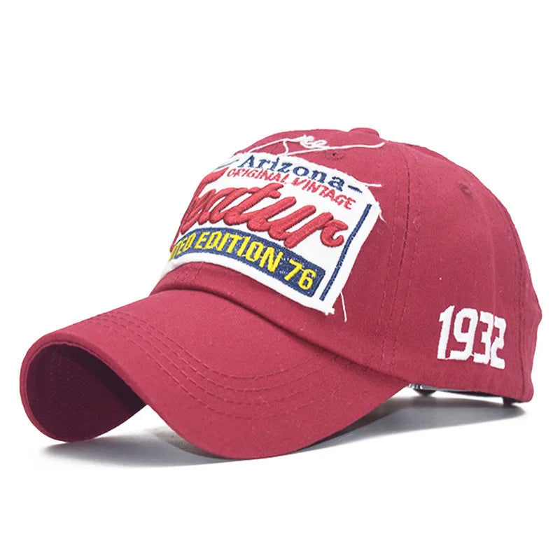 New Men Baseball Cap Letter Embroidery Summer Fashion Cotton Women Caps Snapback Casual Outdoor Hat For Men Adjustable