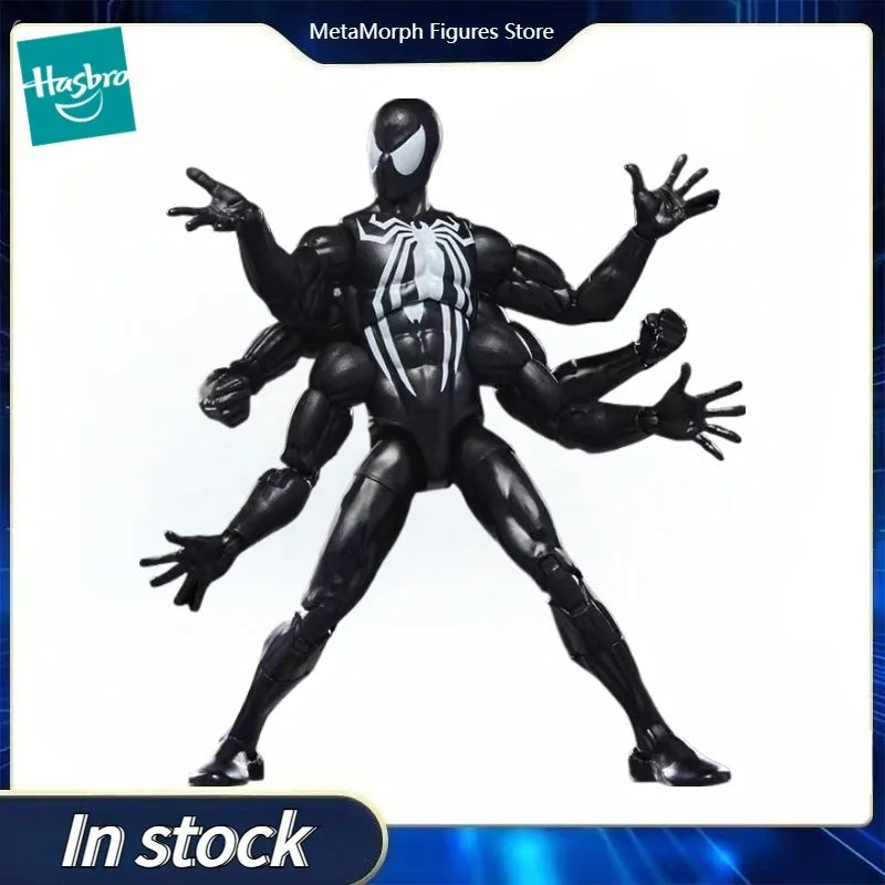 Original Hasbro Marvel Legends Series DARK AVENGERS SPIDER-MAN Anime Figure Toy Collection Model