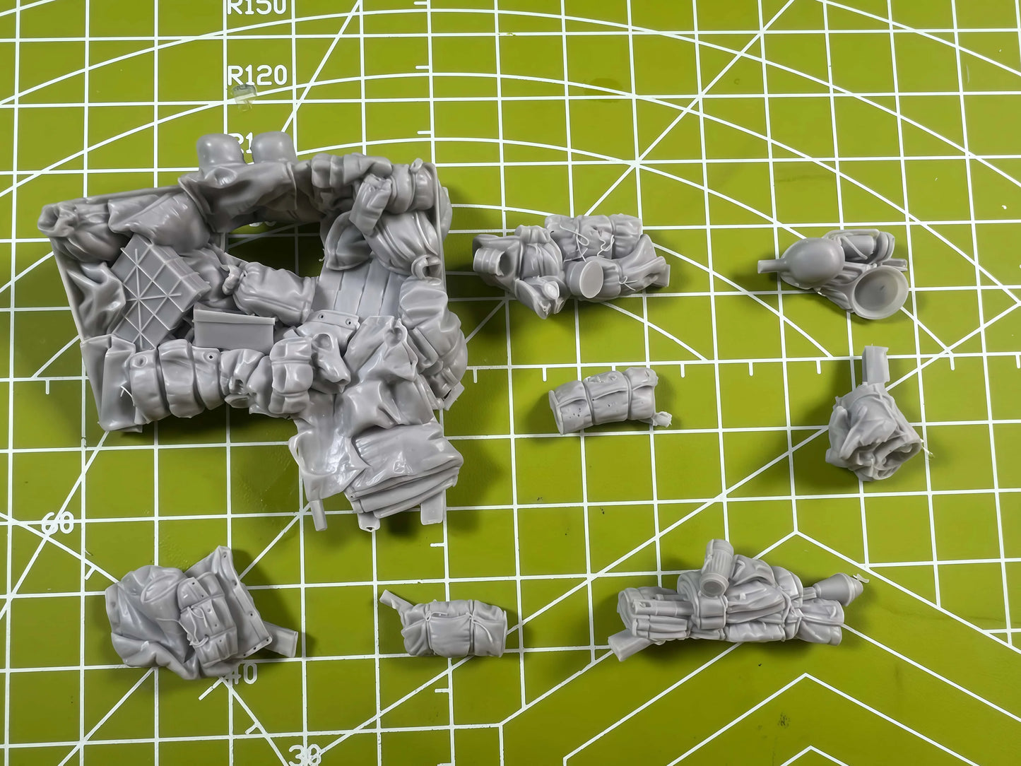 1: 35 Resin Model Kit GK, Wrapped Around The Hunter Tank Destroyer, Unpainted, Needs To Be Assembled