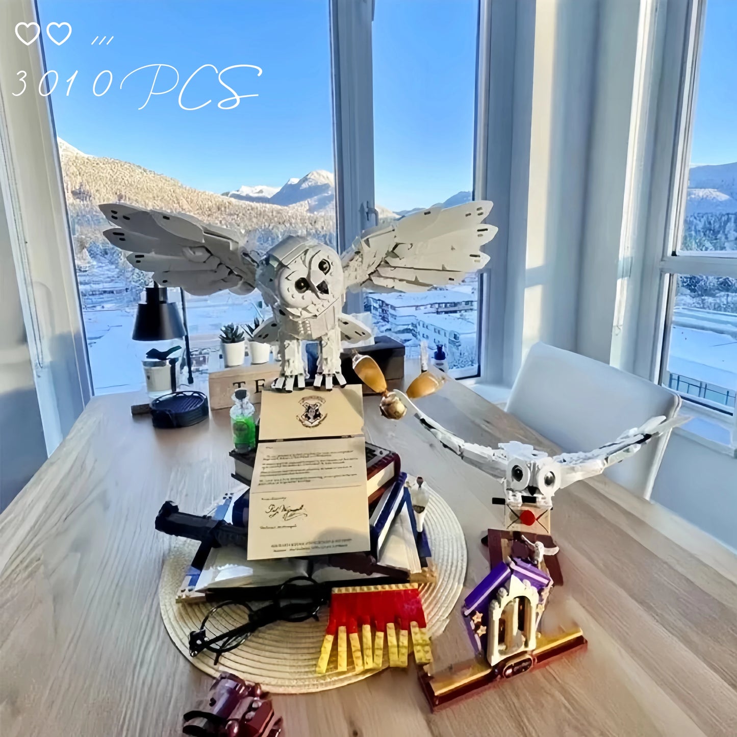 76391 Collectors Owl Bird Building Blocks Assembling 3010PCS Model Bricks Toys