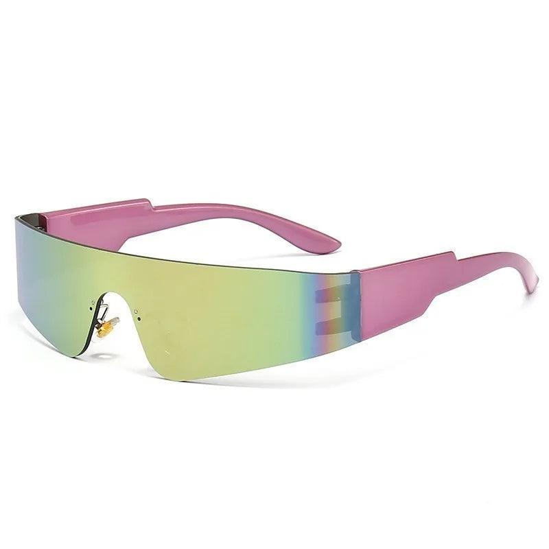 Y2K Sunglasses Eyewear Steampunk Sports Punk Goggles Fashionable  Future Style