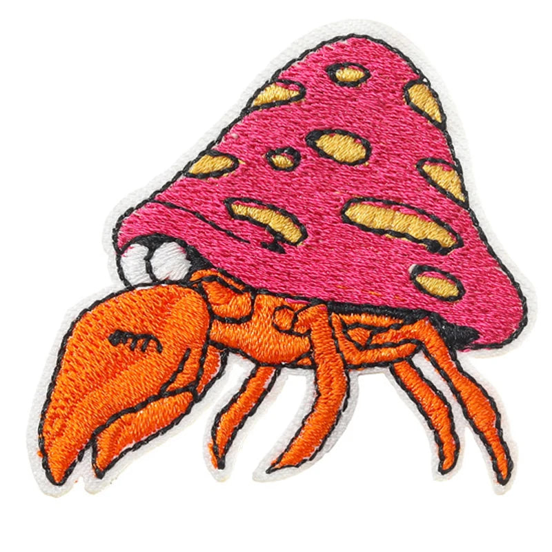 Cute Things Patch Cartoon Anime Embroidered Patches For Clothing DIY Iron on Patches For Clothes Game Patch Stickers